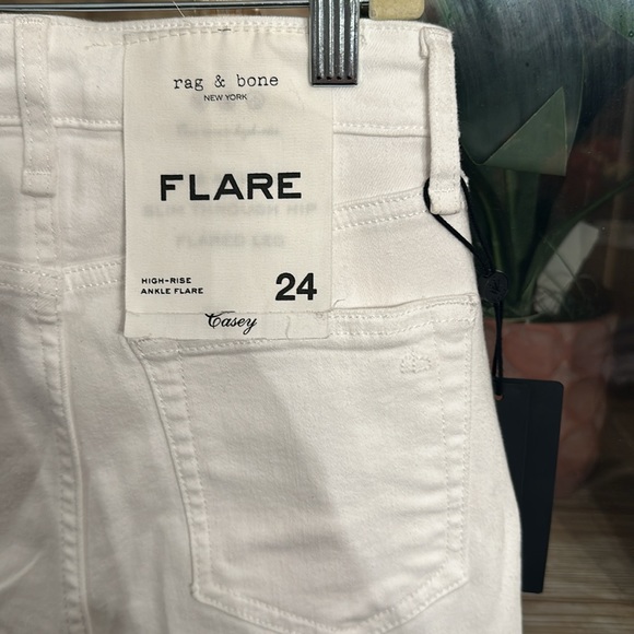 rag and bone casey high rise ankle flare NWT - Picture 3 of 5